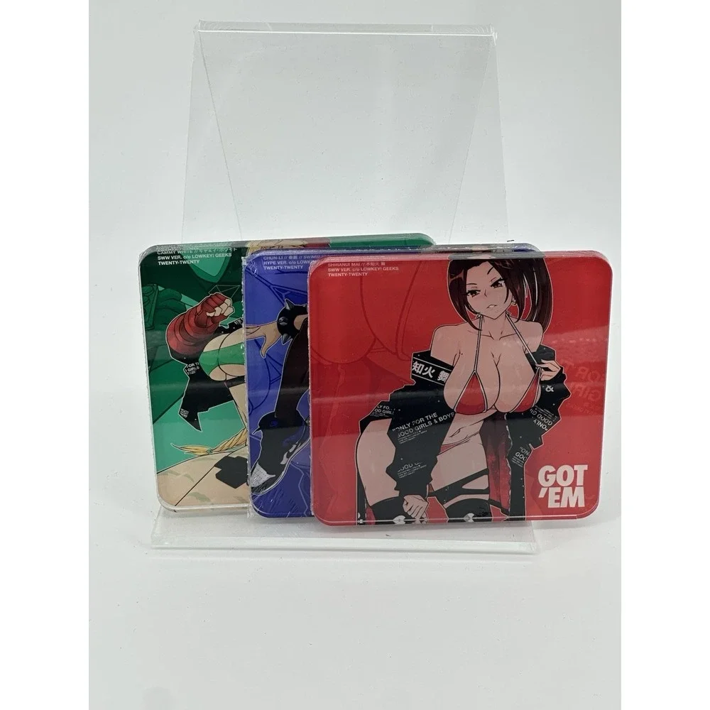 Rare Lowkey Geeks Acrylic Coasters